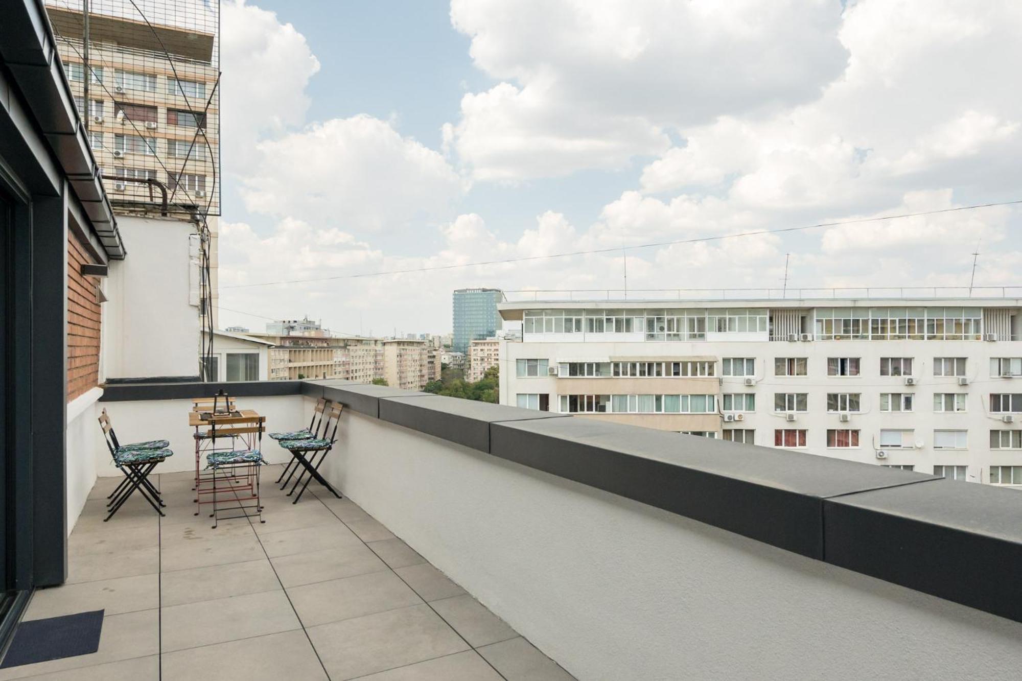 Mood Penthouse - 3Br Luxury Stay In Bukarest Exteriör bild